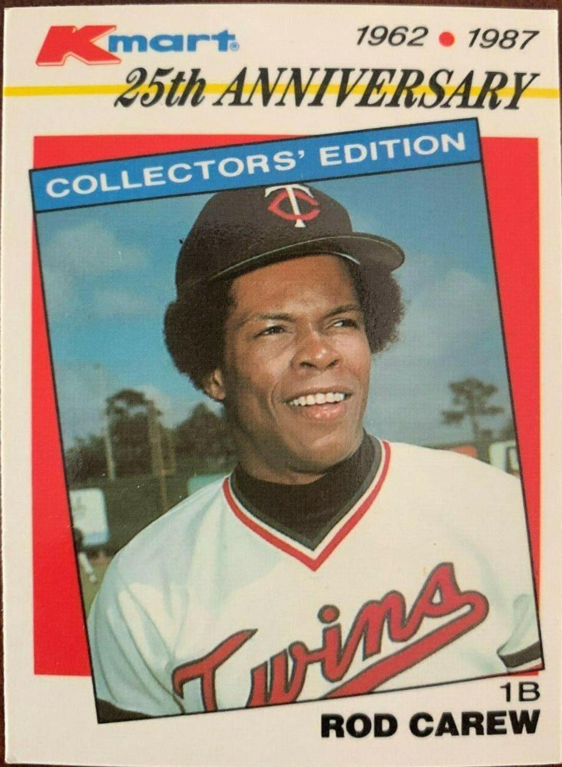 1987 Kmart Rod Carew #14 card