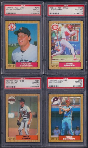 1987 O Pee Chee Roger Clemens #340 card