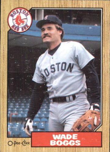 1987 O Pee Chee Wade Boggs #150 card