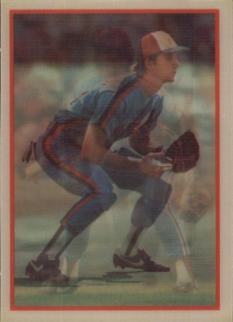 1987 Sportflics N. L. Third Basemen [Schmidt, Brown, Wallach] #115 card