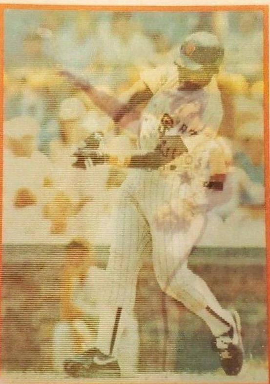 1987 Sportflics Parker, Gwynn, Bass #117 card