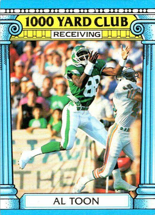 1987 Topps 1000 Yard Club Al Toon #12 card