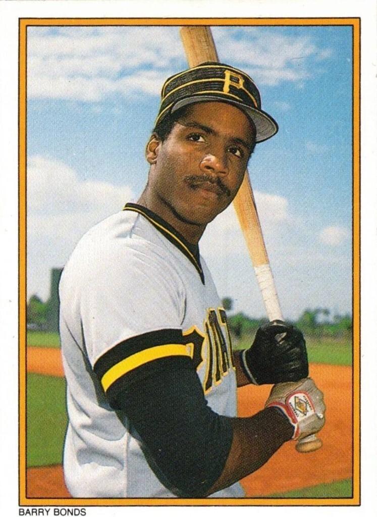 1987 Topps All Star 60 Barry Bonds #30 card