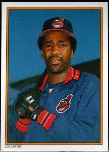 1987 Topps All Star 60 Joe Carter #16 card