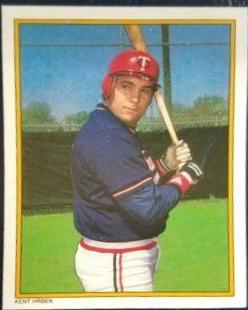 1987 Topps All Star 60 Kent Hrbek #25 card