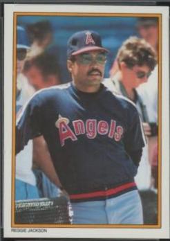 1987 Topps All Star 60 Reggie Jackson #54 card