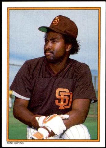 1987 Topps All Star 60 Tony Gwynn #2 card