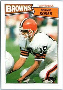 1987 Topps American UK Bernie Kosar #22 card