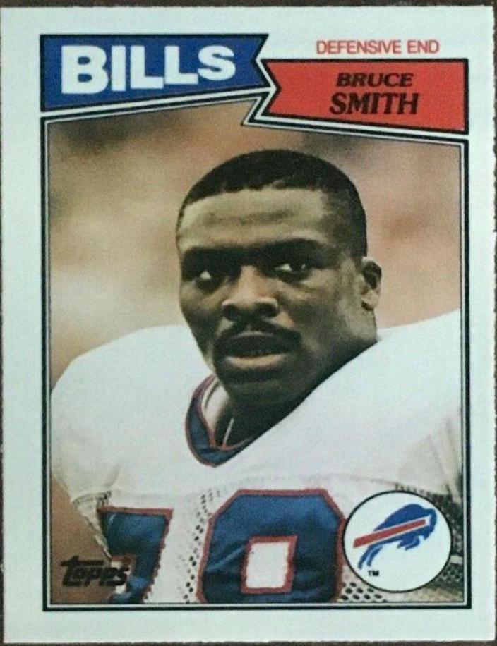 1987 Topps American UK Bruce Smith #73 card