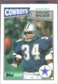 1987 Topps American UK Herschel Walker #58 card