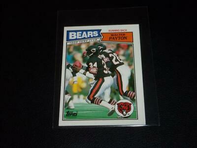 1987 Topps American UK Walter Payton #10 card