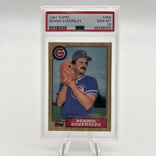 1987 Topps Dennis Eckersley #459 card