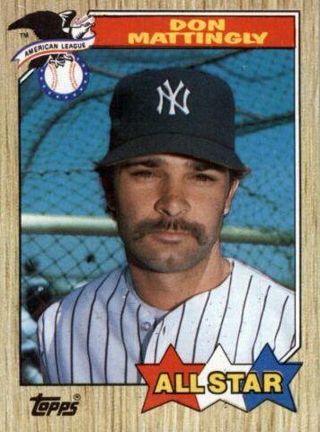 1987 Topps Don Mattingly #606 card