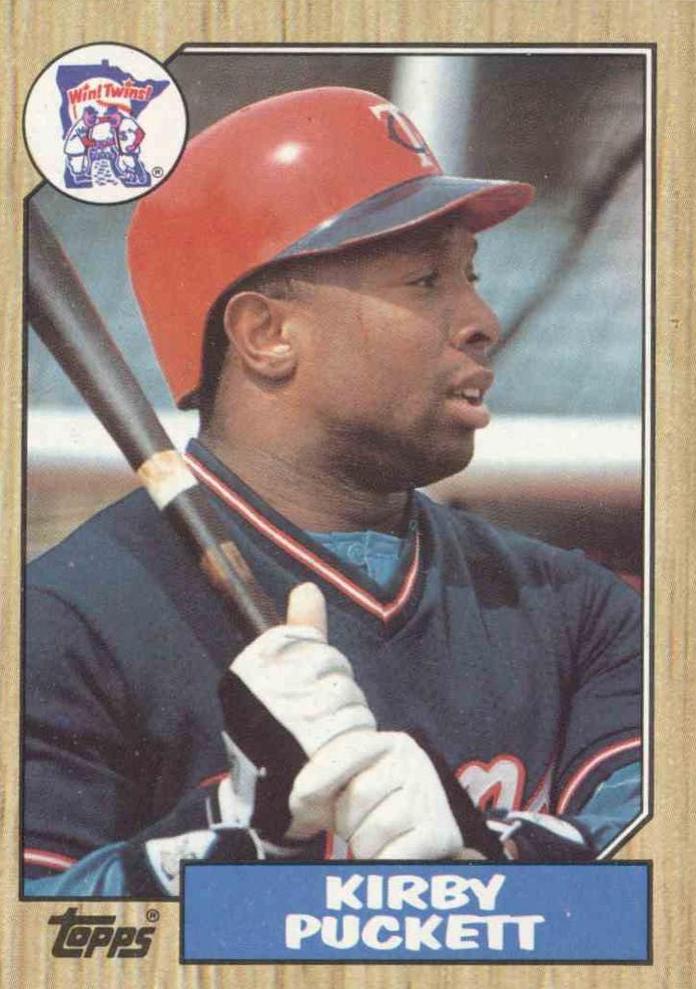 1987 Topps Kirby Puckett #450 card