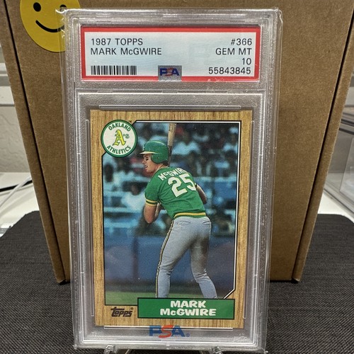 1987 Topps Mark McGwire #366 card