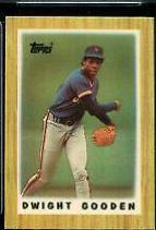 1987 Topps Mini League Leaders Dwight Gooden #23 card