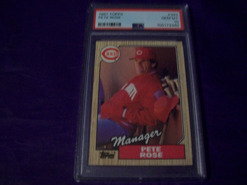 1987 Topps Pete Rose #393 card
