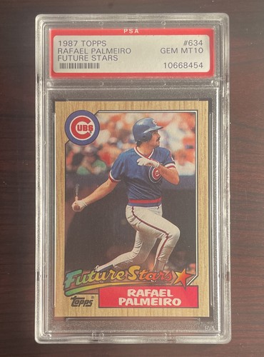 1987 Topps Rafael Palmeiro #634 card