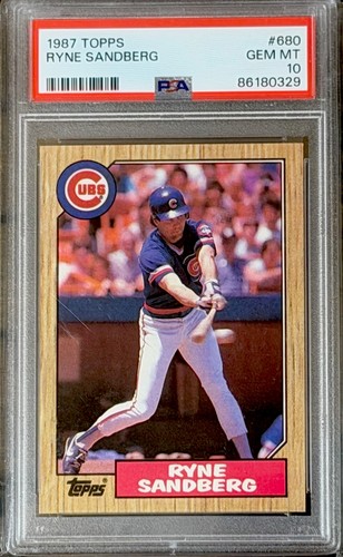 1987 Topps Ryne Sandberg #680 card