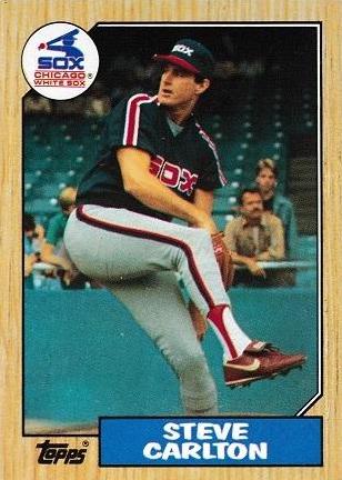 1987 Topps Steve Carlton #718 card