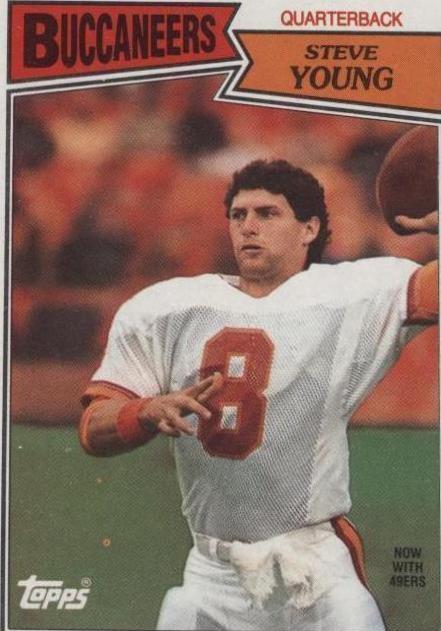 1987 Topps Steve Young #384 card