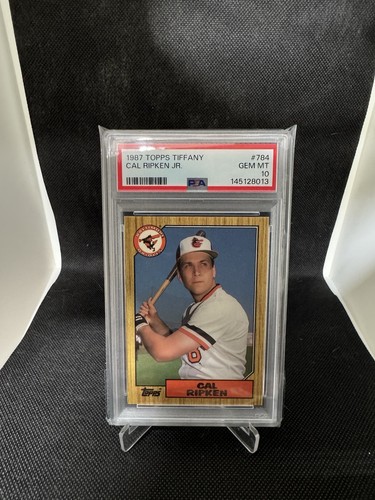 1987 Topps Tiffany Cal Ripken Jr. #784 card