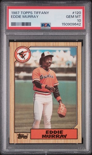 1987 Topps Tiffany Eddie Murray #120 card