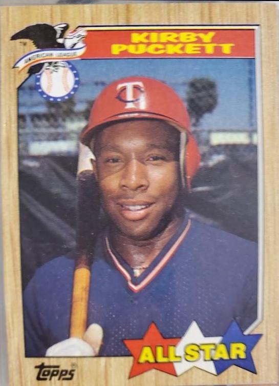 1987 Topps Tiffany Kirby Puckett #611 card