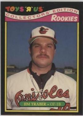 1987 Topps Toys R US Rookies Jim Traber #31 card