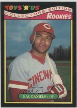 1987 Topps Toys R US Rookies Kal Daniels #8 card