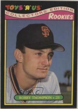 1987 Topps Toys R US Rookies Robby Thompson #30 card