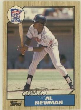 1987 Topps Traded Tiffany Al Newman #86T card
