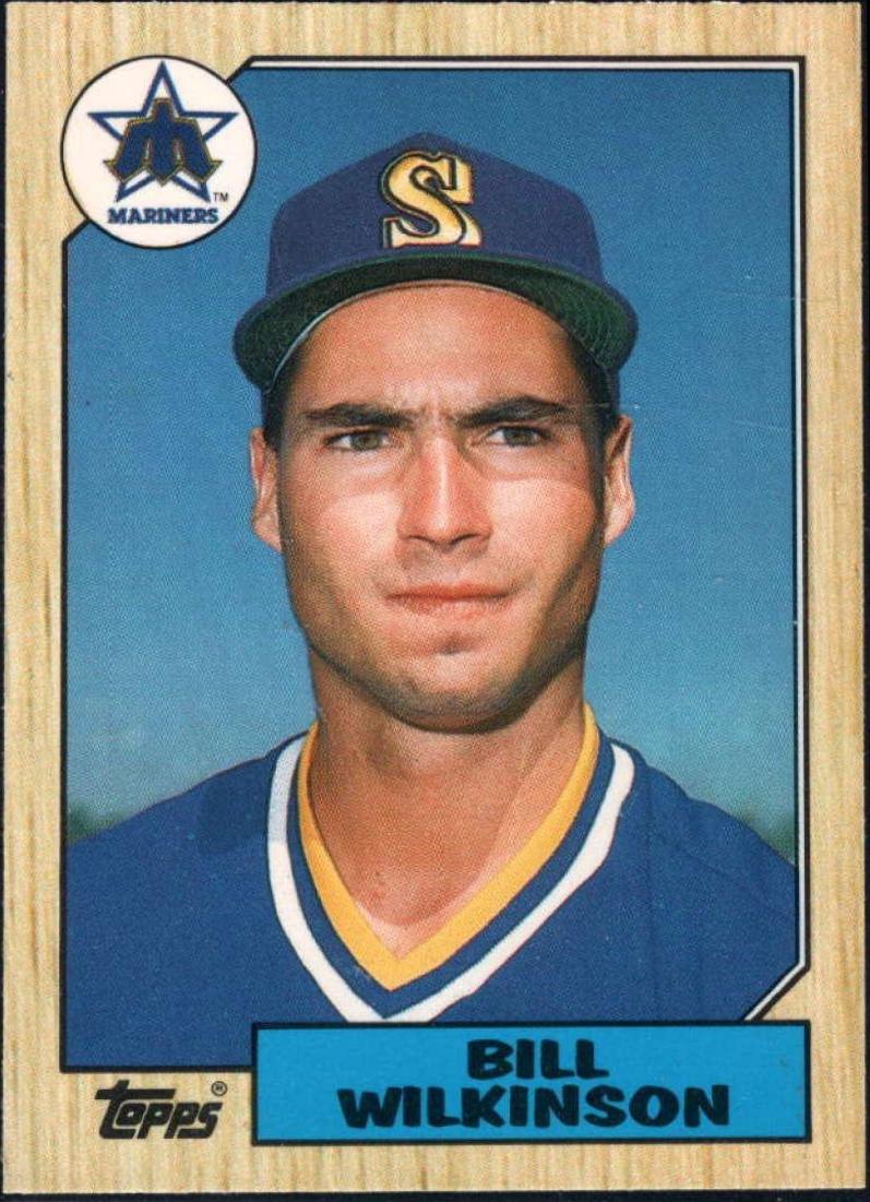1987 Topps Traded Tiffany Bill Wilkinson #127T card