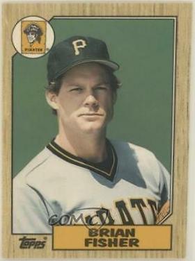 1987 Topps Traded Tiffany Brian Fisher #33T card