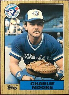 1987 Topps Traded Tiffany Charlie Moore #82T card
