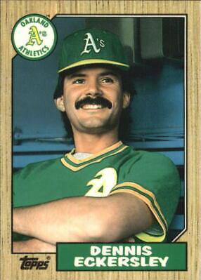 1987 Topps Traded Tiffany Dennis Eckersley #31T card
