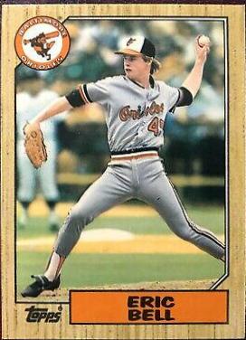 1987 Topps Traded Tiffany Eric Bell #3T card