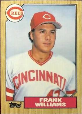 1987 Topps Traded Tiffany Frank Williams #128T card