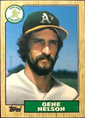 1987 Topps Traded Tiffany Gene Nelson #84T card