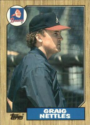 1987 Topps Traded Tiffany Graig Nettles #85T card