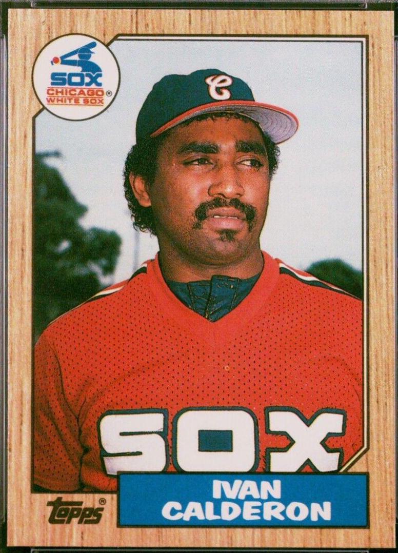 1987 Topps Traded Tiffany Ivan Calderon #15T card