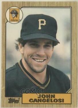 1987 Topps Traded Tiffany John Cangelosi #18T card