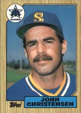 1987 Topps Traded Tiffany John Christensen #23T card