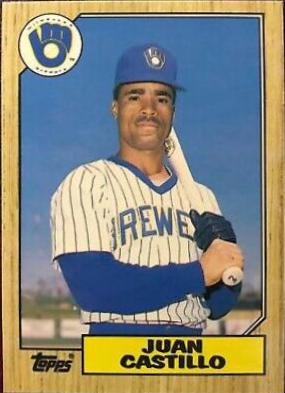 1987 Topps Traded Tiffany Juan Castillo #20T card