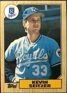 1987 Topps Traded Tiffany Kevin Seitzer #111T card