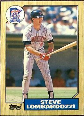 1987 Topps Traded Tiffany Steve Lombardozzi #66T card