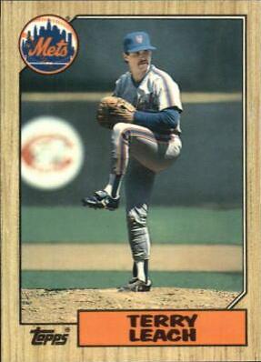 1987 Topps Traded Tiffany Terry Leach #63T card