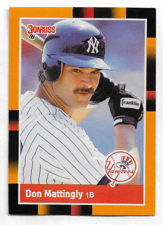 1988 Donruss Baseball's Best Don Mattingly #1 card