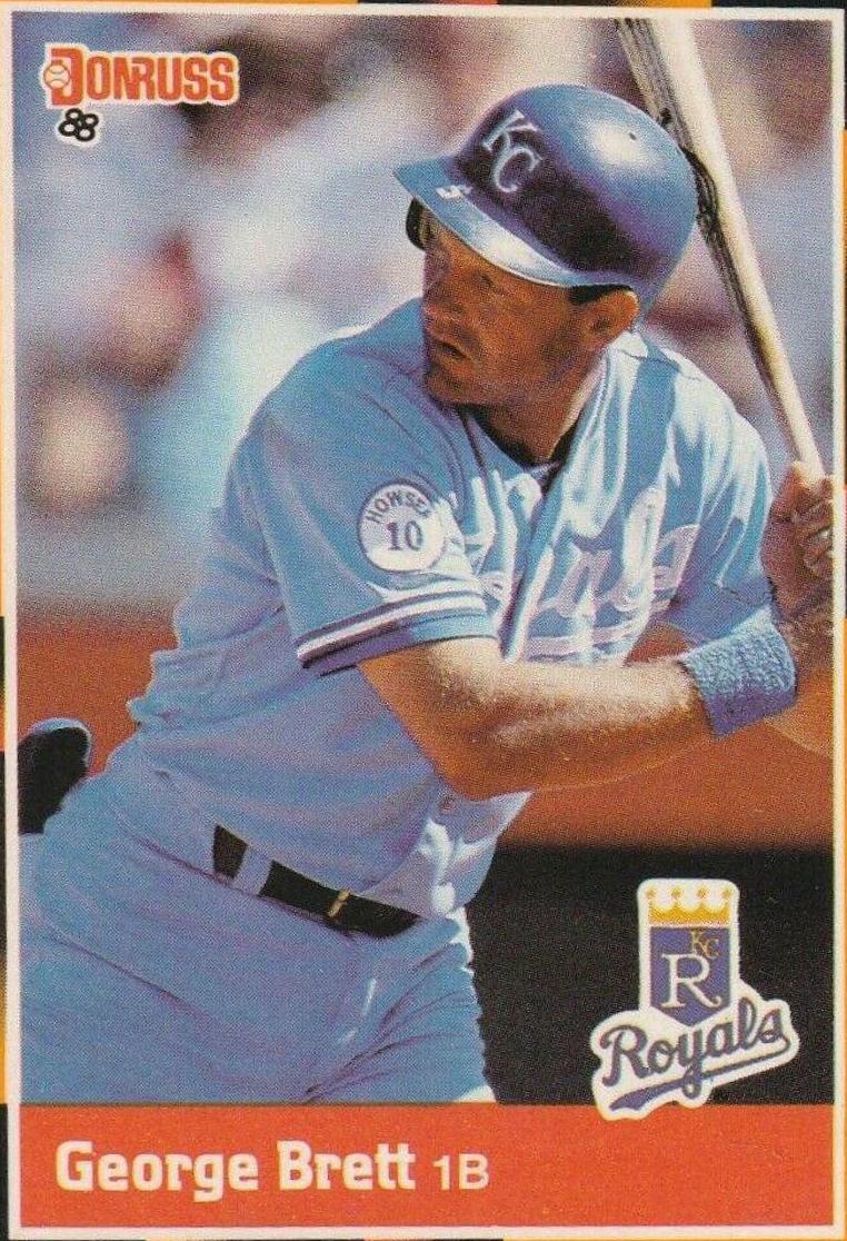 1988 Donruss Baseball's Best George Brett #39 card