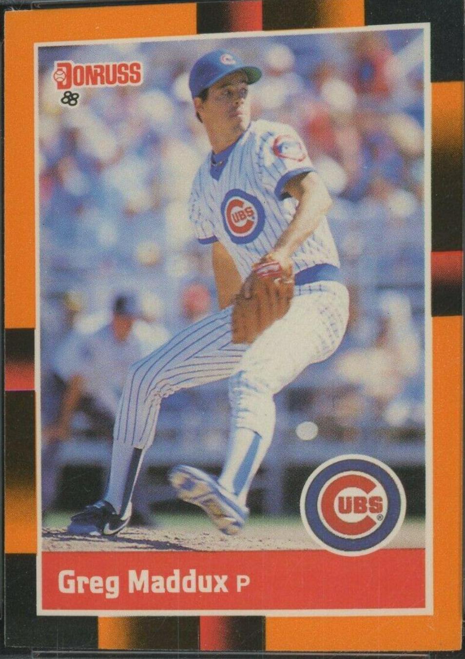 1988 Donruss Baseball's Best Greg Maddux #82 card